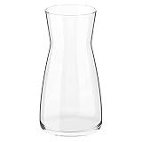 DARENYI Clear Glass Vase, Flower Vase for Home Decor, Modern Decorative Vase for Centerpiece, Living