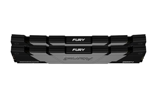 Kingston FURY Renegade 64Go 3200 DDR4 CL16 DIMM (Kit de 2) Mémoire pour PC de Gamer - KF432C16RB2K2/64