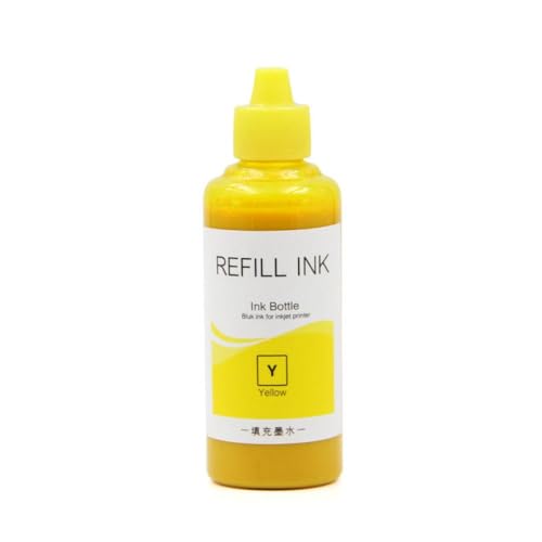 Encre pigmentée jaune 100ML pour imprimantes Designjet 500 510 800 et séries K5300 K5400