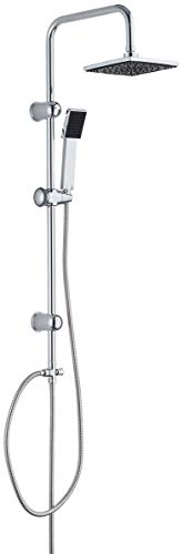 Überkopfbrause Set Dusch-Set verchromt Duschsäule Regenbrause 2414002 Cover