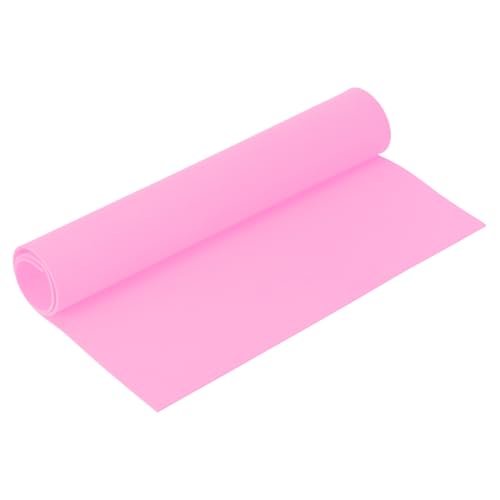 MECCANIXITY Foam Sheets Crafts 19x12 Inch 2mm EVA Craft Foam Paper Foam Sheets for Crafts Projects DIY Cosplay Modeling, Rose Red