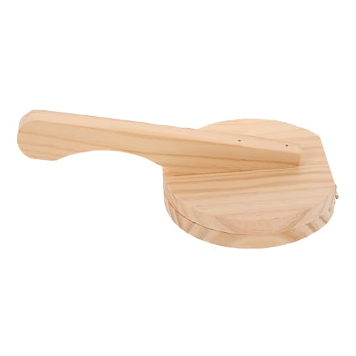 Ciieeo Manual Dumpling Maker Multi-function Dough Presser Easy to Clean Leather Press Plate