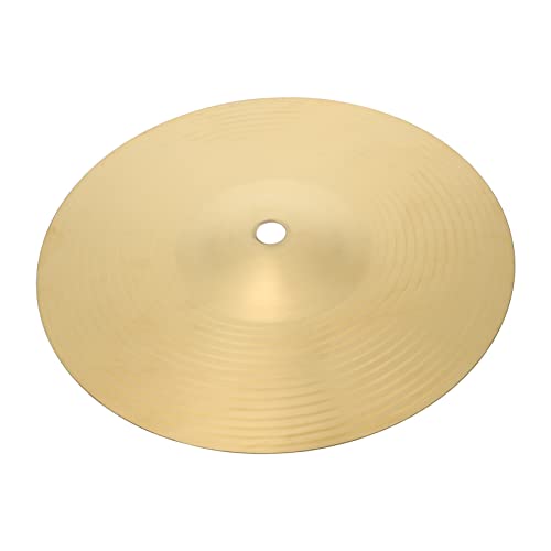 SUPVOX Musical Instrument Accessory Brass Cymbals 10 Inch Drum Part Cymbal Felt for Drummer Replacement