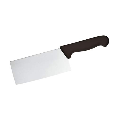 Couperet chinois PADERNO 17 cm couteau de cuisine noir pour découpe précise de viandes