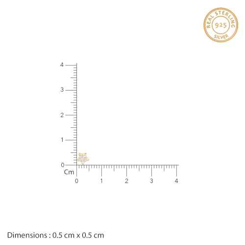 Image of GIVA 925 Silver 18k Gold Plated Anushka Sharma Golden Star Constellation Studs | Rakhi Rakshabandhan Gift for Sister Bhabhi, Gifts for Women & Girls |With Certificate of Authenticity and 925 Stamp