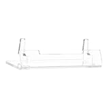 Solide et durable : fabriqué en acrylique durable, ce support peut supporter poids de divers appareils, garantissant qu'ils restent sécurisés et stables, support de tablette en acrylique, support de tablette en acrylique transparent