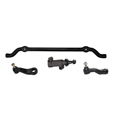 Partsw- 18 Pc Suspension Kit Upper Control Arms And Ball Joints Assembly Sway Bars & Idler Arms Inner & Outer Tie Rod Ends Lower Ball Joints, Pitman Arm 4 Grooves Center Link #TOP1