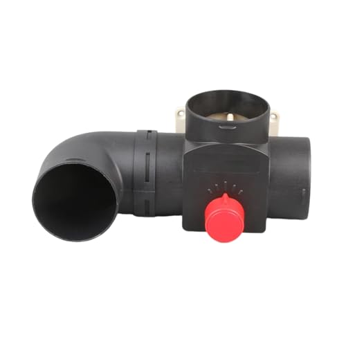 75mm 3inch Diesel Heater Duct Connector Ducting Pipe Outlet Elbow Connector Fits for Eberspacher Webasto Parking Auxiliary, for Chinese Diesel Heater 5KW