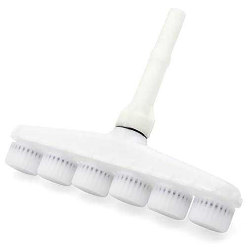 Optifit® Garden Water Pipe Sprayer 6 Nozzle Irrigation Sprinkler Larger Irrigation Area Garden Sprayer Nozzle with Flow-Adjustment Connector for Agricultural Irrigation Lawn Garden Watering Plants