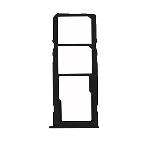 For Samsung Galaxy A02S Sm-A025U A025U A025U1 Sim Card Tray Micro Card Holder Slot Adapter Black #TOP1