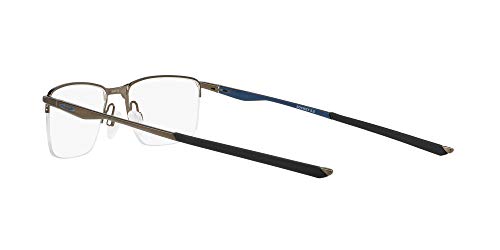 Image of Oakley Mens OX3218 Socket 5.5 Rectangular Eyeglasses