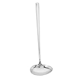 Utilisation polyvalente : cette cuillère n'est pas seulement destinée à verser les sauces, mais également idéale pour remuer, assaisonner et diverses tâches de cuisine, cuillères à long manche, cuillère à sauce à la menthe avec long manche