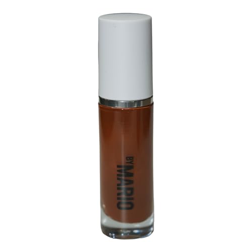 MAKEUP BY MARIO SurrealSkin Liquid Foundation, Liquid Formula, Vegan, Long-wearing coverage, Hydrating, Natural Finish, Size 30 mL (27W - dark deep with warm undertone) - Thumbnail 2