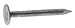 Hillman 461511 Fasn-Rite Galvanized Roofing Nails, 11 Gauge, 0.75-In., 1-Lb. - Quantity 12