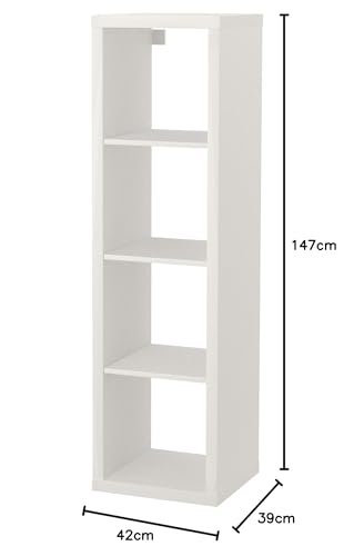Kallax étagère blanc pour studio encombré solution ProTuning