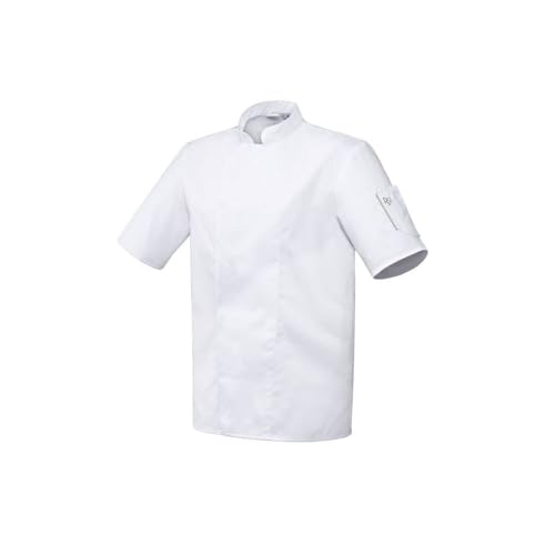 ROBUR Veste de Cuisine Mixte Manches Courtes Nero