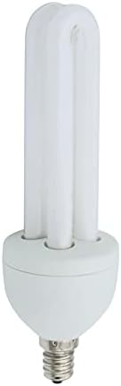 Replacement for FB13WRT Zadro Mirror Bulb by Technical Precision - 13W-16W 12V Twin Tube Compact Fluorescent Light Bulb - E12 Candelabra Screw Base - FB13W/FB13WR Light Bulb - Daylight - 1 Pack