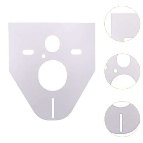 Alfombrilla insonorizante universal, protector flexible e impermeable para inodoros. 4