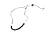 ACDelco 39066234 GM Original Equipment Automatic Transmission Fluid Cooler Outlet Line