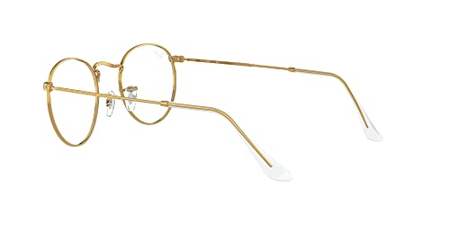 Image of Ray-Ban Unisex Rx3447v Round Metal Round Prescription Eyeglass Frames
