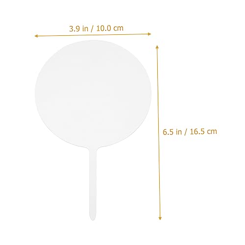 Cabilock 60 Peças inserção bolo transparente decoração aniversário decoração aniversário escolhas cu