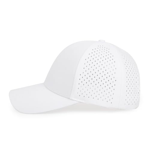 Image of Quick Dry Baseball Cap Curved Brim Mesh Snapback Hat for Men Women