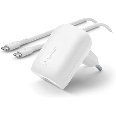 Cargador de Pared USB-C Belkin 30W con Certificación USB-IF Cover