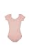 Capezio Little Girls' Team Basic Short Sleeve Leotard,Ballet Pink,S (4-6)