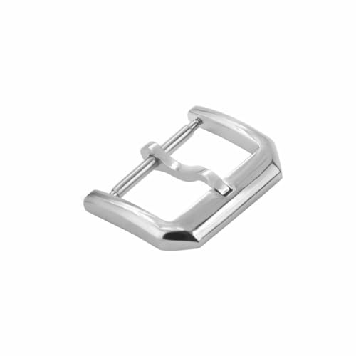 Ewatchparts 18mm Watch Tang Buckle Tongue Type Compatible With IWC Watch Pilot Portuguese Top Gun Polished
