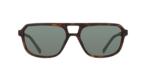 NAUTICA N910SP Sunglasses, Matte Dark Tortoise, 58/17/145 para Hombre