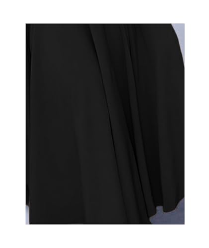 Image of SEMATOMALA Women's A Line Self Tie Waist Maxi Dress Round Neck Long Sleeve High Waist Plus Size Swing Flare Long Dresses