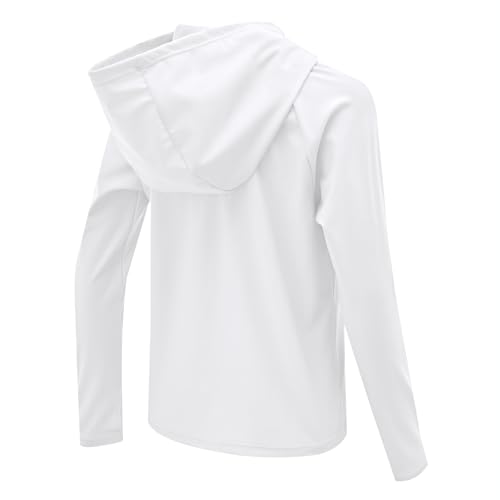 Image of Boys Rash Guard Toddler Swim Shirts Long Sleeve Kids Fishing Shirt UPF 50+ Sun Protection Swim Top with Thumb Hole