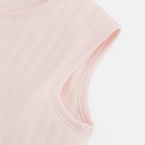 Image of POBIDOBY Baby Vest for Girls & Boys, Purcotton Toddler Reversible Vest for Spring & Autumn