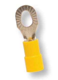 12-10 Awg Vinyl Insulated 6-8-10 Multi Stud Ring Terminal (100/Pkg)