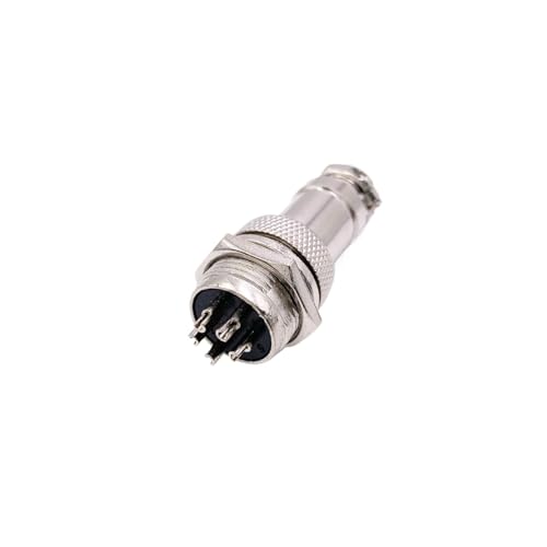 Conector de Aviación Fijo GX16-5P de 5 Pines con Socket miniatura 1