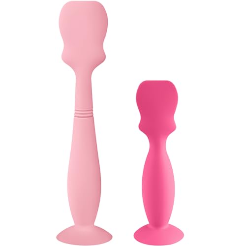 Image of Baby Diaper Cream Spatula Applicator Soft Silicone Baby Butt Paste Spatula (Color 6) MDB
