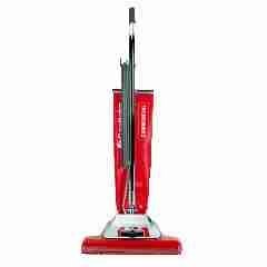 Electrolux Sanitaire Quick Kleen Wide Track Vacuum with Vibra-Groomer 16 in 18 5 lbs Red
