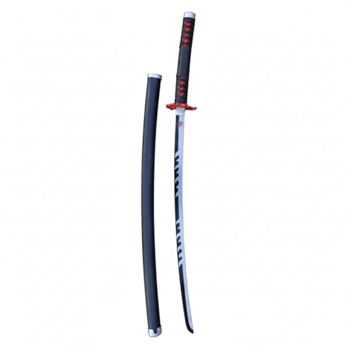 Image of Wooden Katana (104cm) - Original-Size Sword for Cosplay, Display, Martial Arts Training & Gifting | Safe Prop for Kids, Teens & Collectors