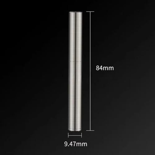 Image of Smoke King Lighter Refillable Silver Stick Nunchaku Style Lighter, Windproof Open Flame Pocket Lighter, Stylish Gift for Men (Fuel Not Included)