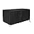 Jungda Patio Deck Box Cover 100 Gallon, Waterproof Outdoor Storage Box Furniture Cover - 48 x 22 x 25 Inch