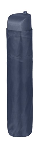 PERLETTIperletti12247 54 x 8 cm Gent Mini 1" 3 Section Black Rubber Handle Umbrella