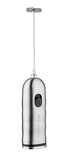 image for Bellemain Professional Milk Frother 2-Speed Battery Operated Handheld 