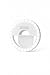 LED Selfie Ring Light with Clip – 3.5 Inch, Rechargeable, Portable for TikTok, YouTube & Zoom – Compatible with All Phones (White)