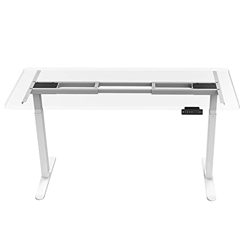 Aimezo Dual Motor Electric Standing Desk Base Adjustable Desk Frame With 4 Programmable Memory Sit Stand Desk For Home Office #TOP1