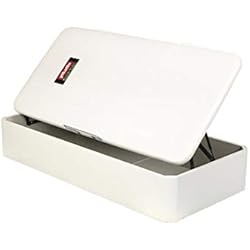 Canapés Abatibles Juveniles CANAPÉ ABATIBLE JUVENIL DE APERTURA LATERAL (90x190, Blanco)