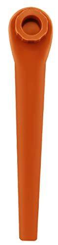 Lot de 100 lames de rechange PA6 RotorCut compatibles avec le Coupe-Bordures Gardena, Lame en plastique pour Gardena Coupe-Bordures sans Fil