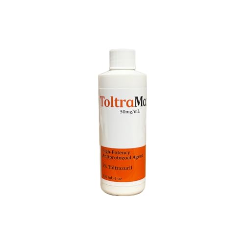 ToltraMax Toltrazuril 5.0% for Horses, Dogs, Cats, 120mL/4 Ounce, for Non-Food Chain Animals
