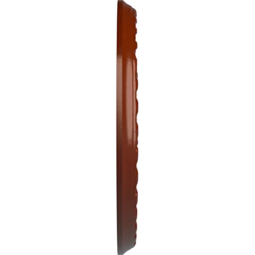 Image of Ekena Millwork CM11PMFIF Palmetto Ceiling Medallion, FireBrick