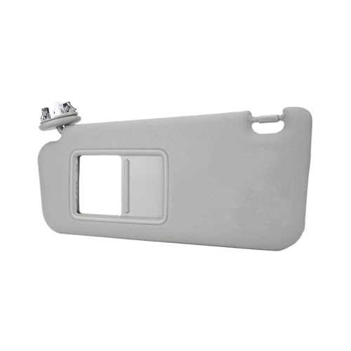 Parasol Izquierdo para Coche Lado del Conductor Color Gris Resistente con Espejo de cortesía Repuesto para RAV4 2006-2009