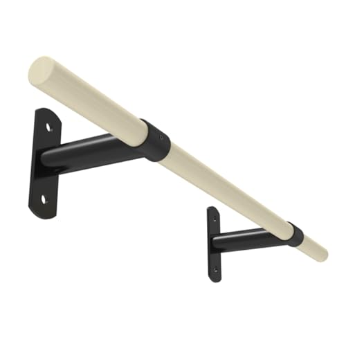Barra de dominadas montada en la pared, carga máxima resistente de 300 kg, ideal para gimnasio en casa, ejercicio de entrenamiento de la parte superior del cuerpo